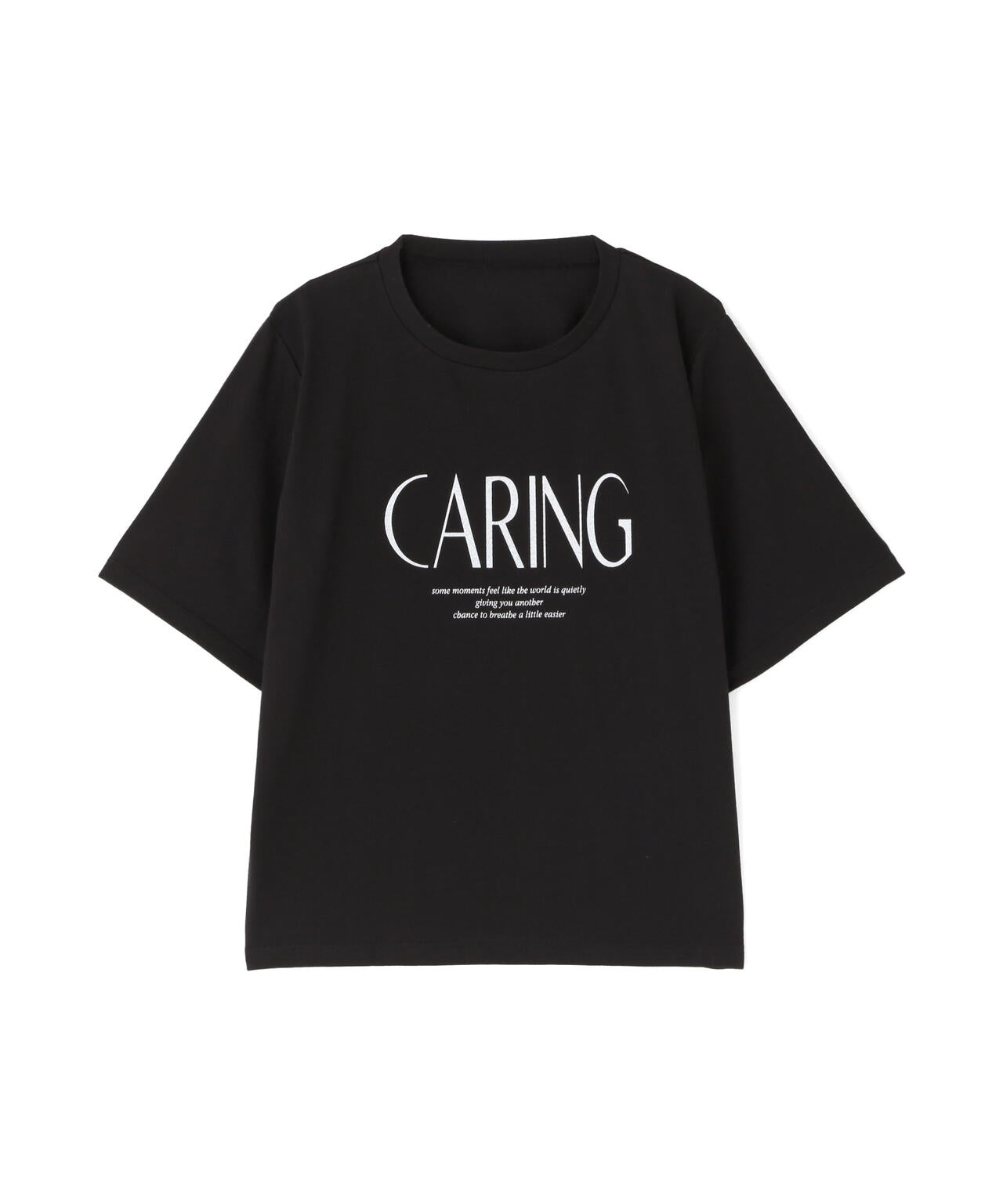 ＜加藤栞さん着用＞〈a/mie〉グラフィックTシャツ