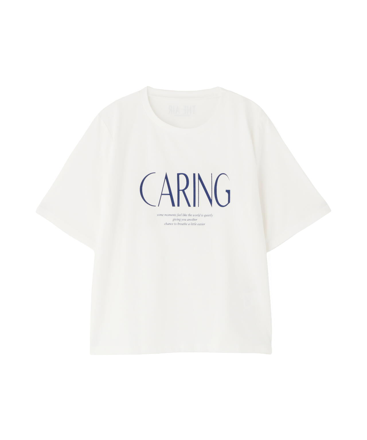 ＜加藤栞さん着用＞〈a/mie〉グラフィックTシャツ