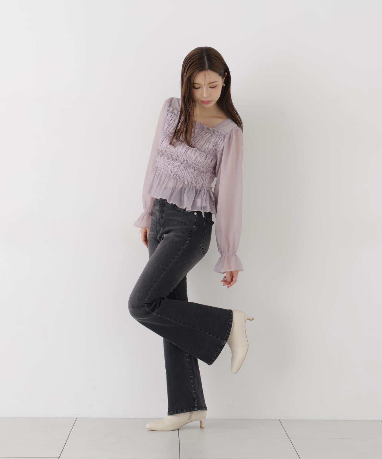 165cm 着用サイズ：FR