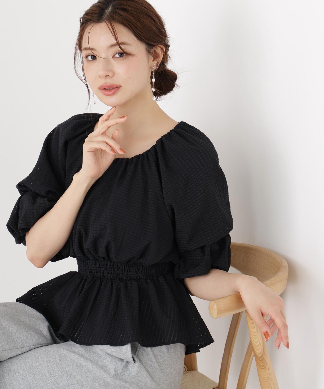 165cm 着用サイズ：M