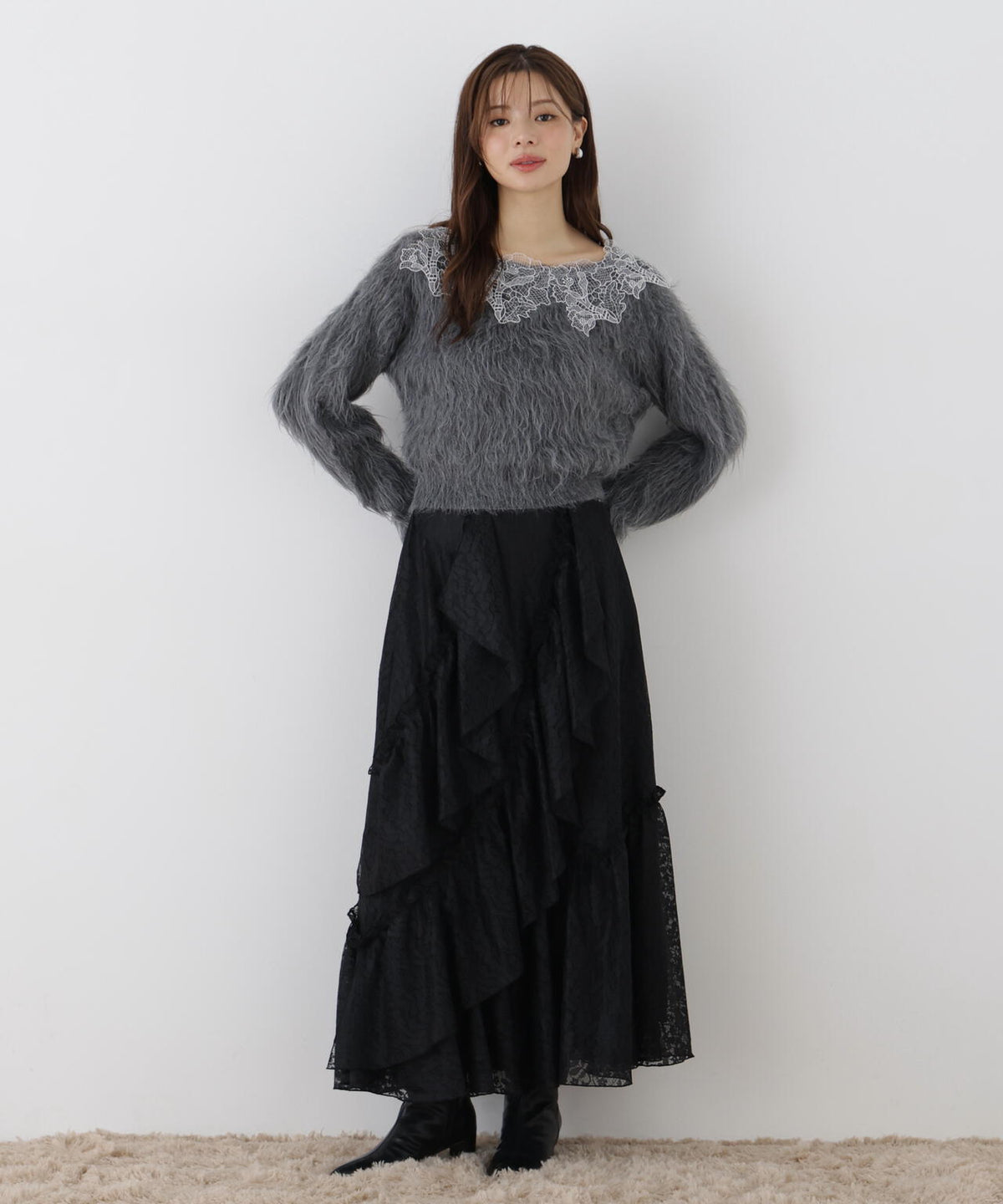 165cm 着用サイズ：PS