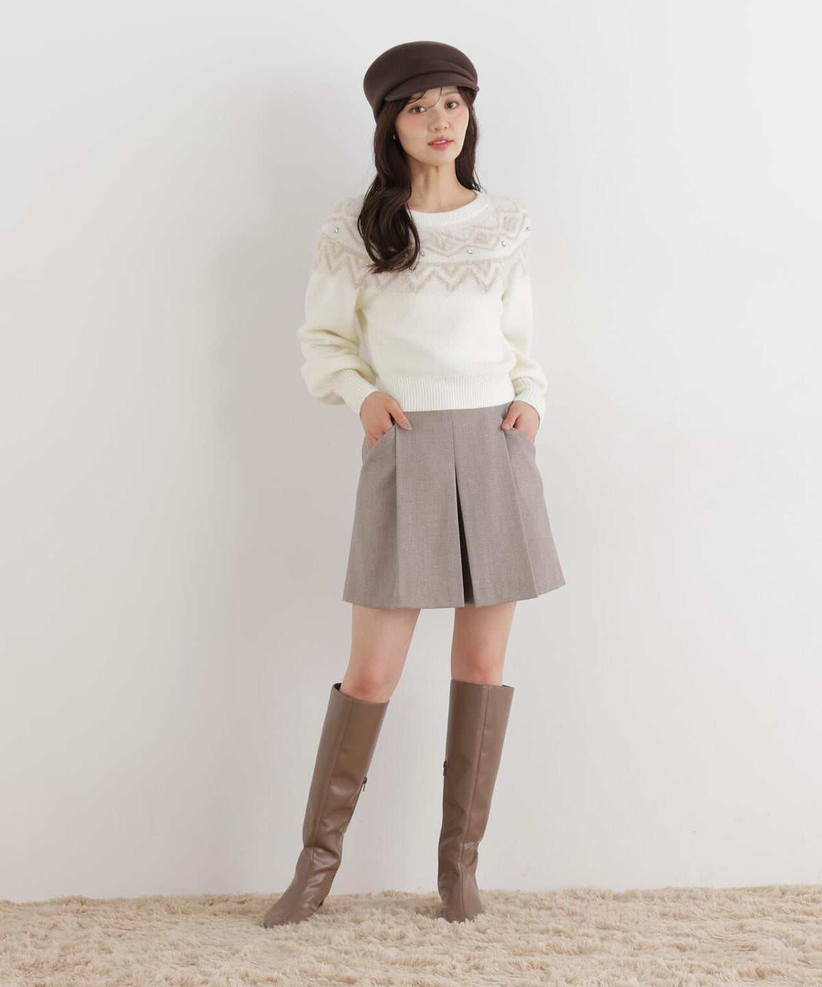 165cm 着用サイズ：M