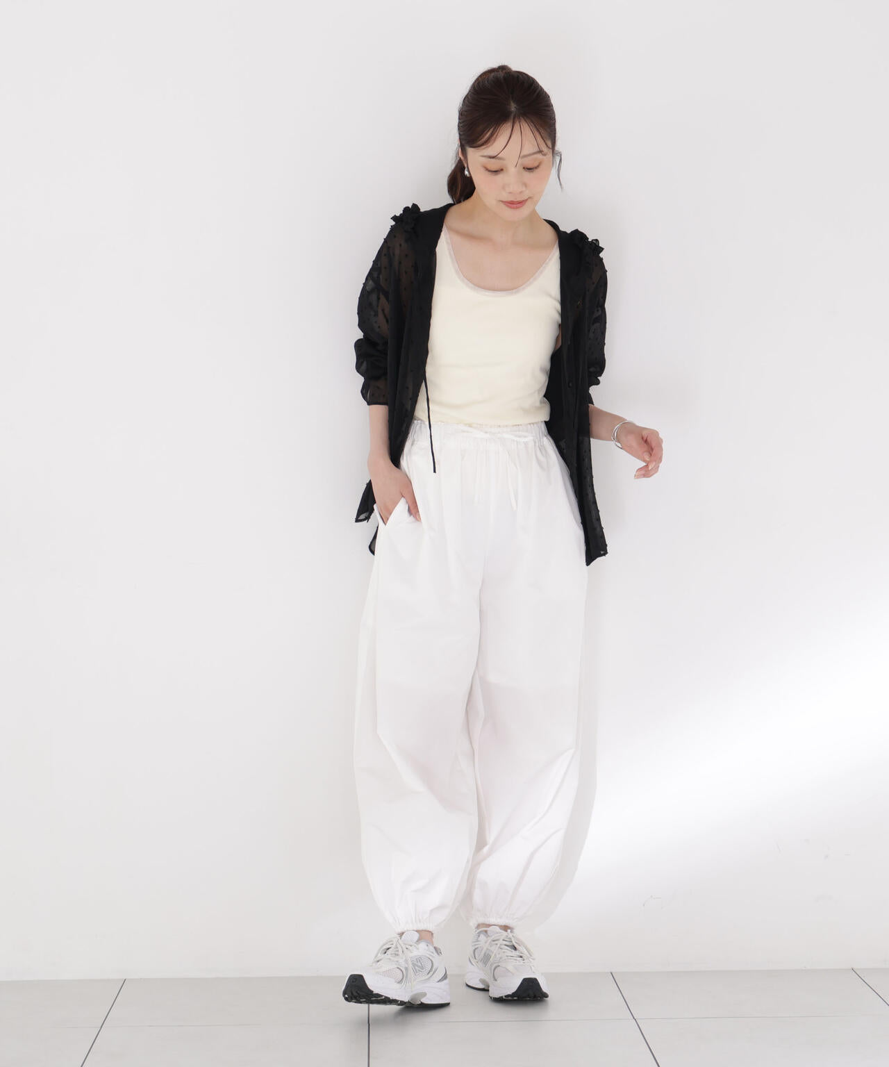 165cm 着用サイズ：M