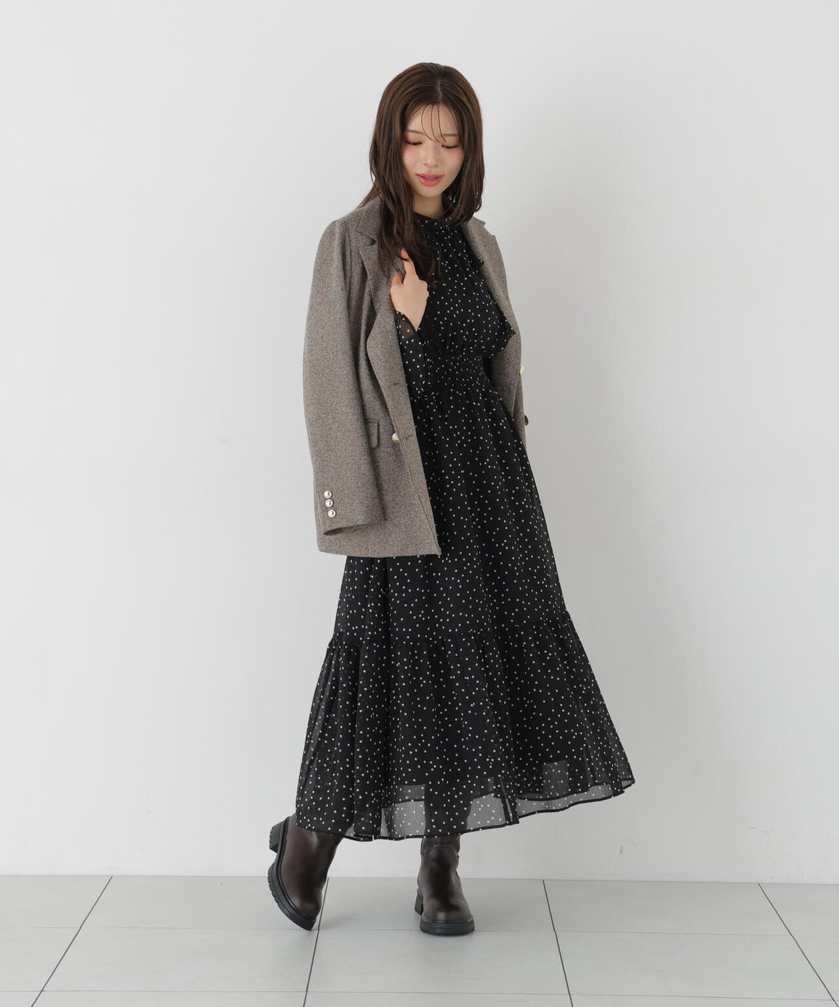165cm 着用サイズ：M