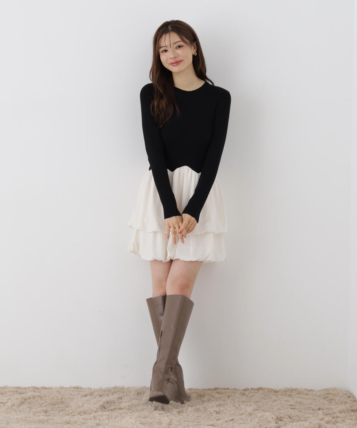 167cm 着用サイズ：M