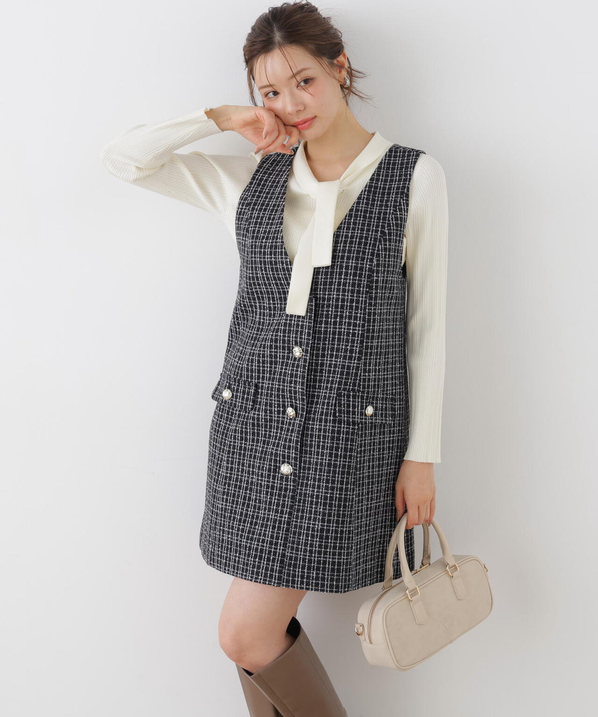 165cm 着用サイズ：M