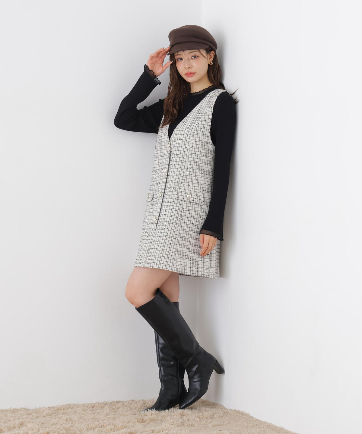 165cm 着用サイズ：M
