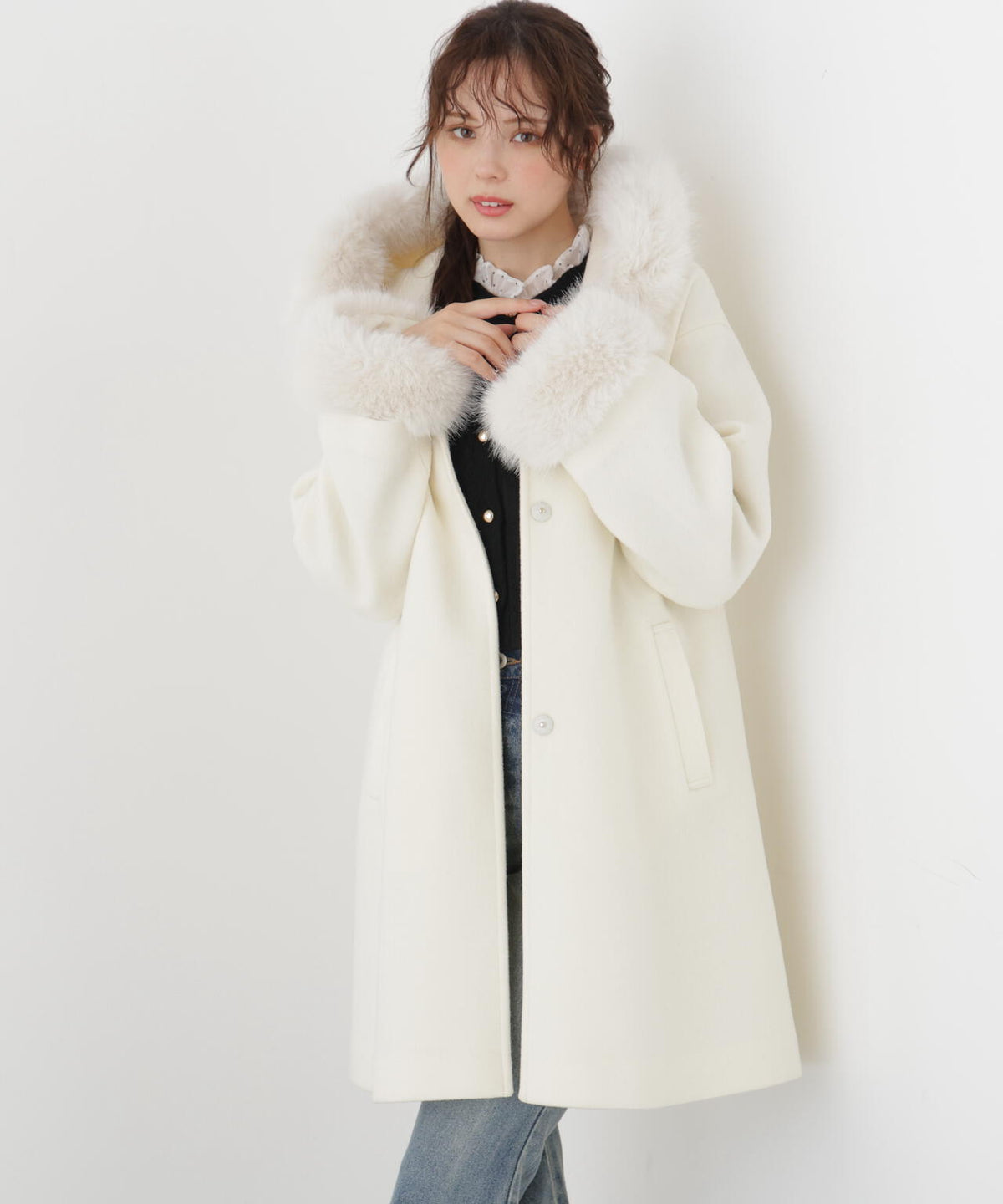 165cm 着用サイズ：M