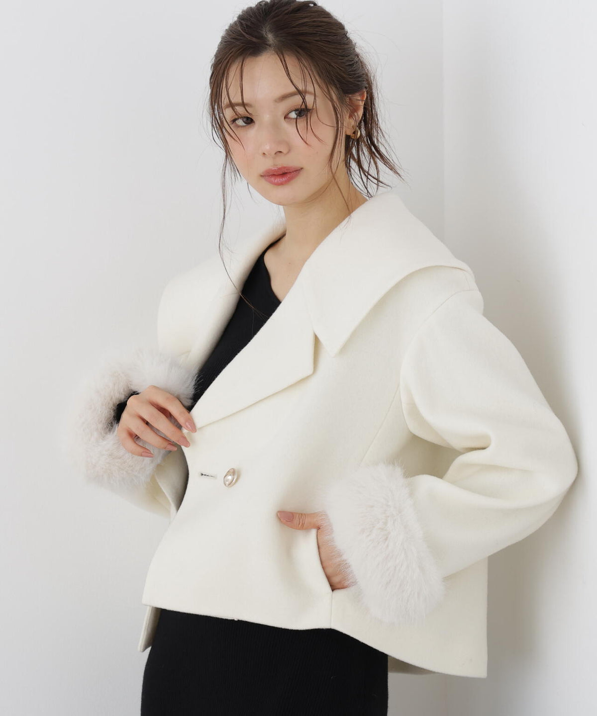 165cm 着用サイズ：M