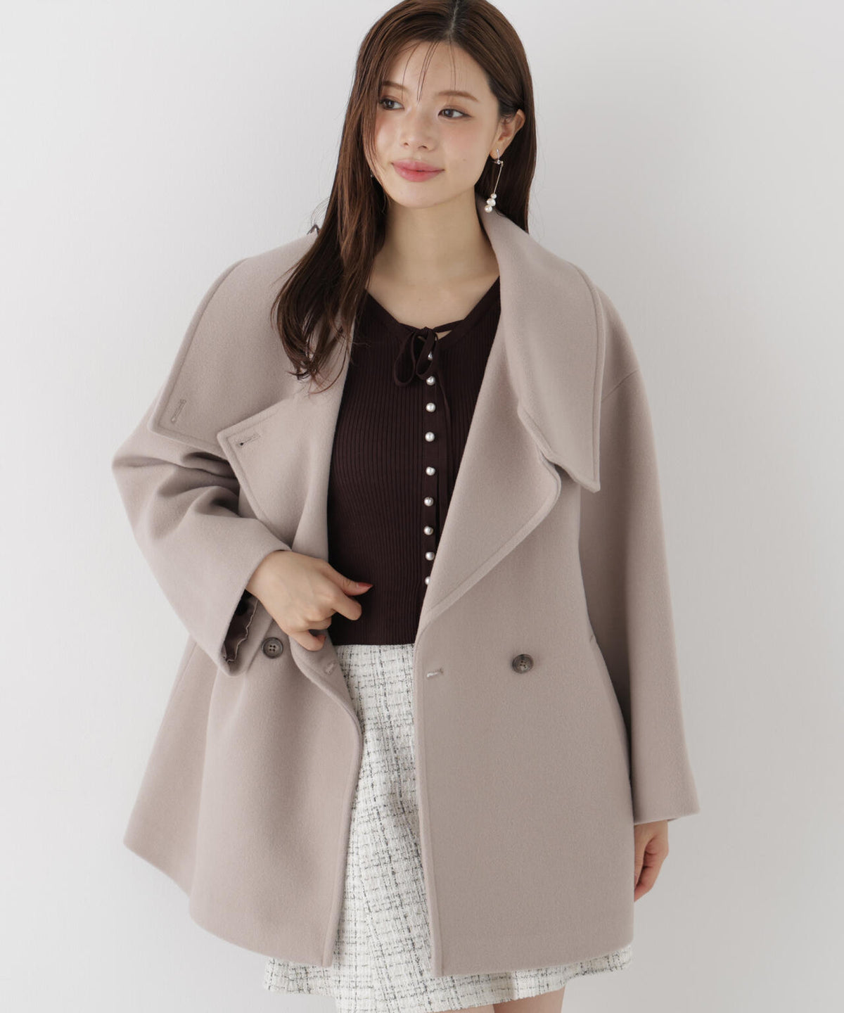 165cm 着用サイズ：M