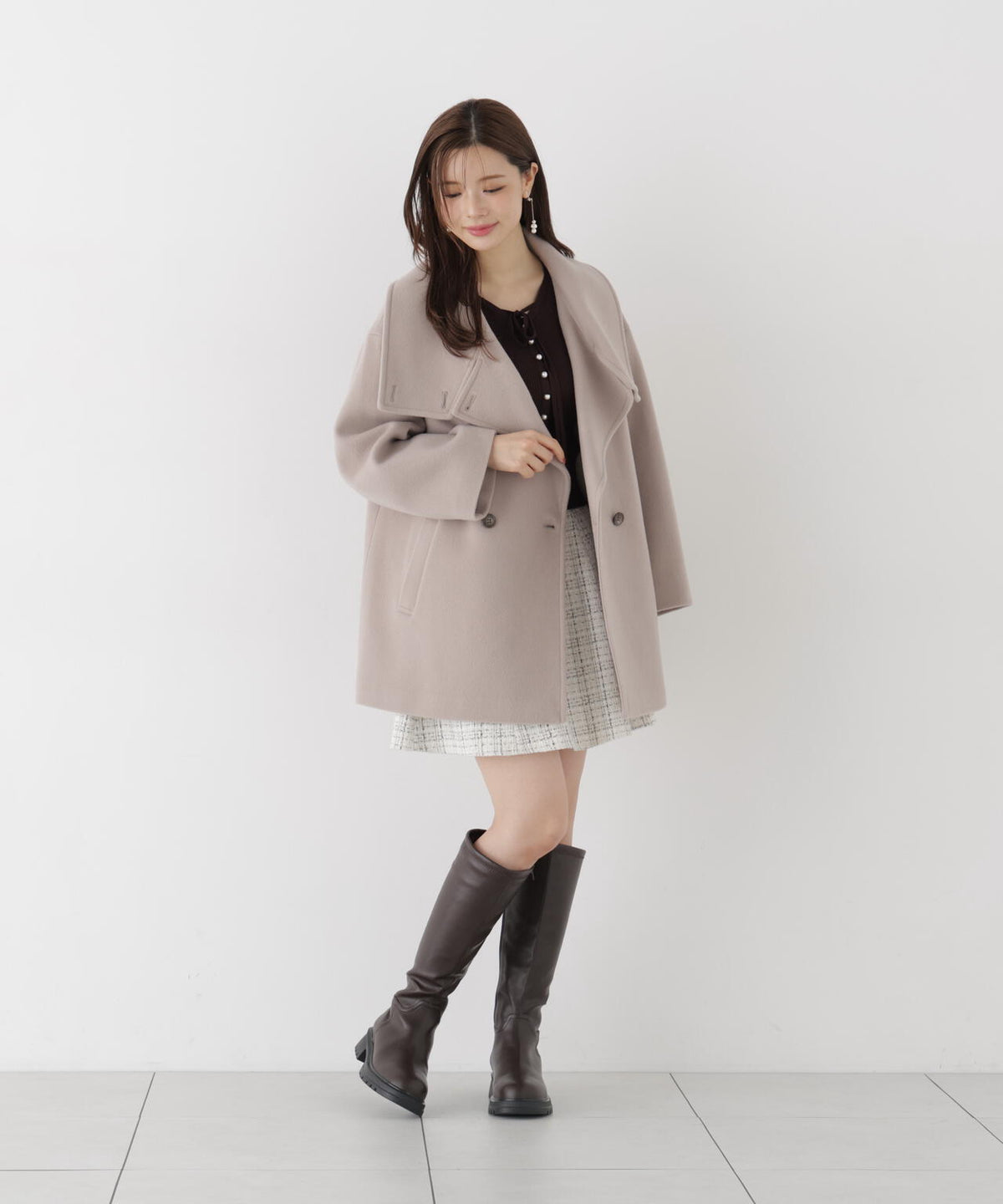 165cm 着用サイズ：M