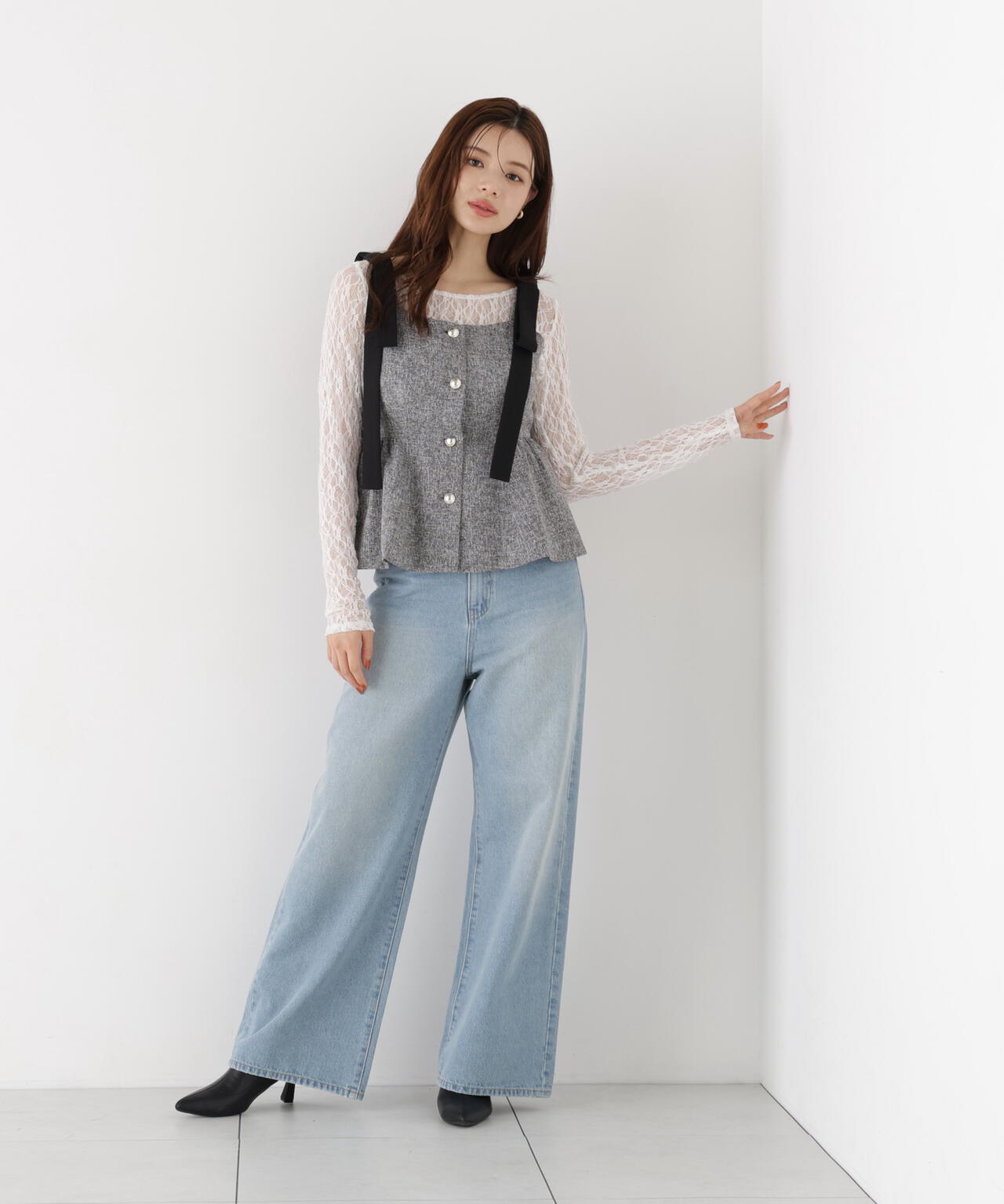 165cm 着用サイズ：M