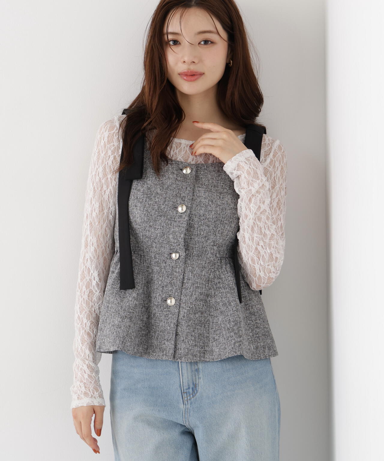 165cm 着用サイズ：M