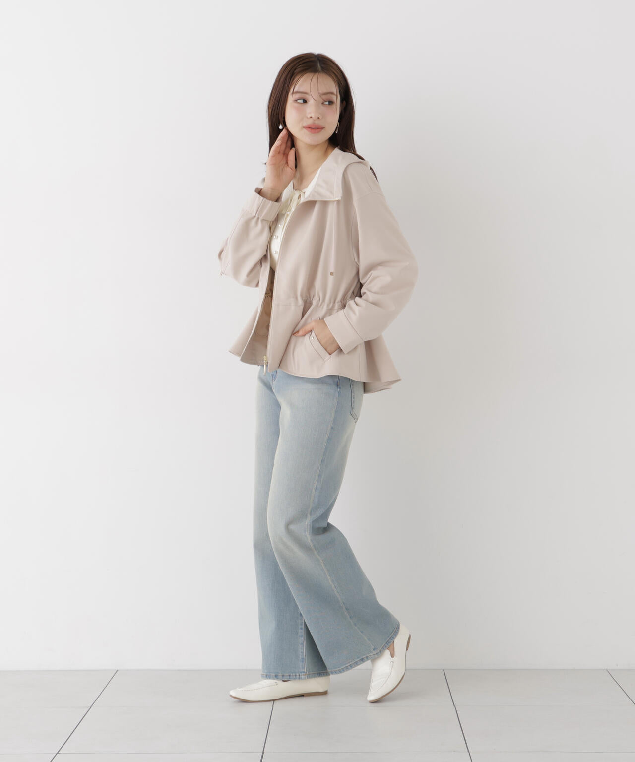 165cm 着用サイズ：M