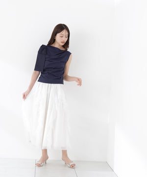 165cm B:82 W:59 H:86 S:25cm 着用サイズ：M