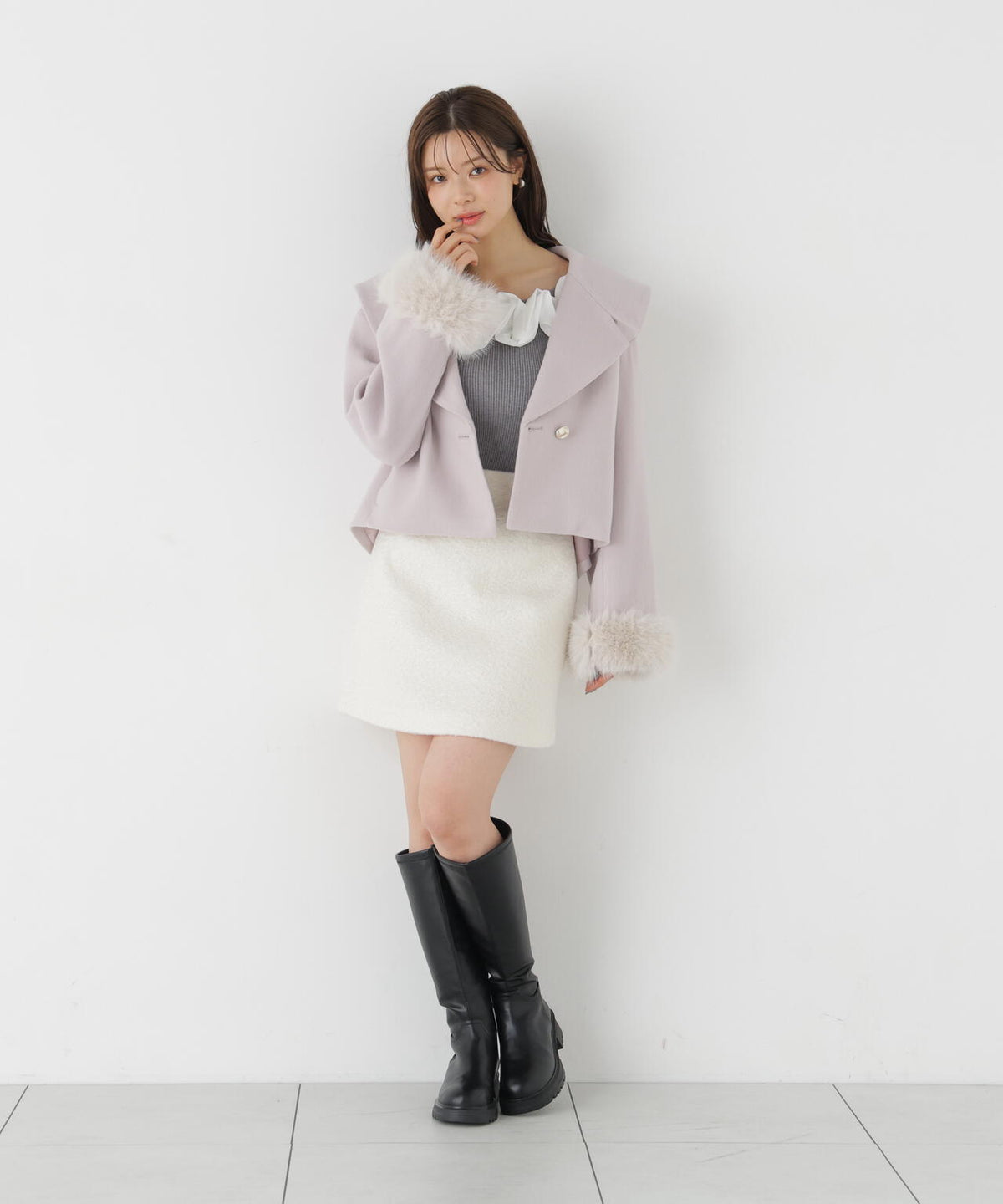 165cm 着用サイズ：FR