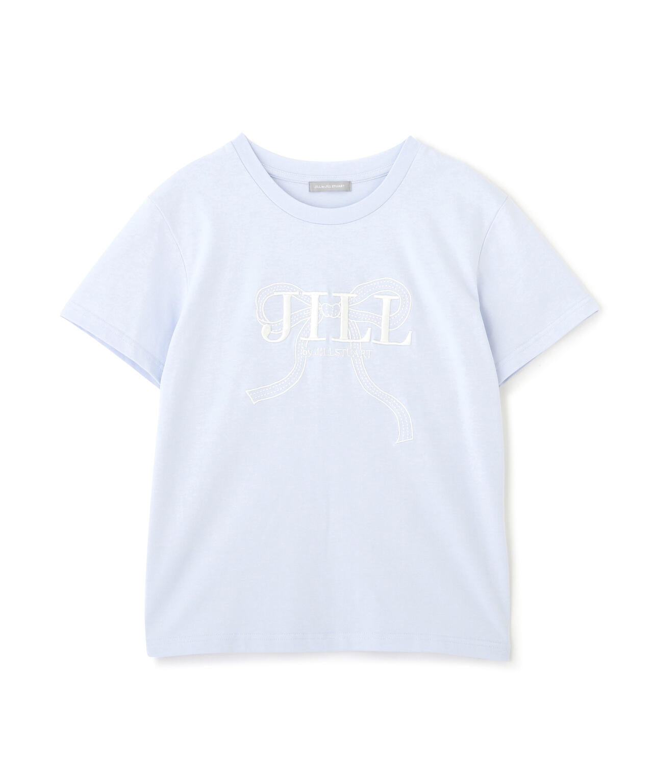 ビッグリボンロゴ刺繍Tシャツ