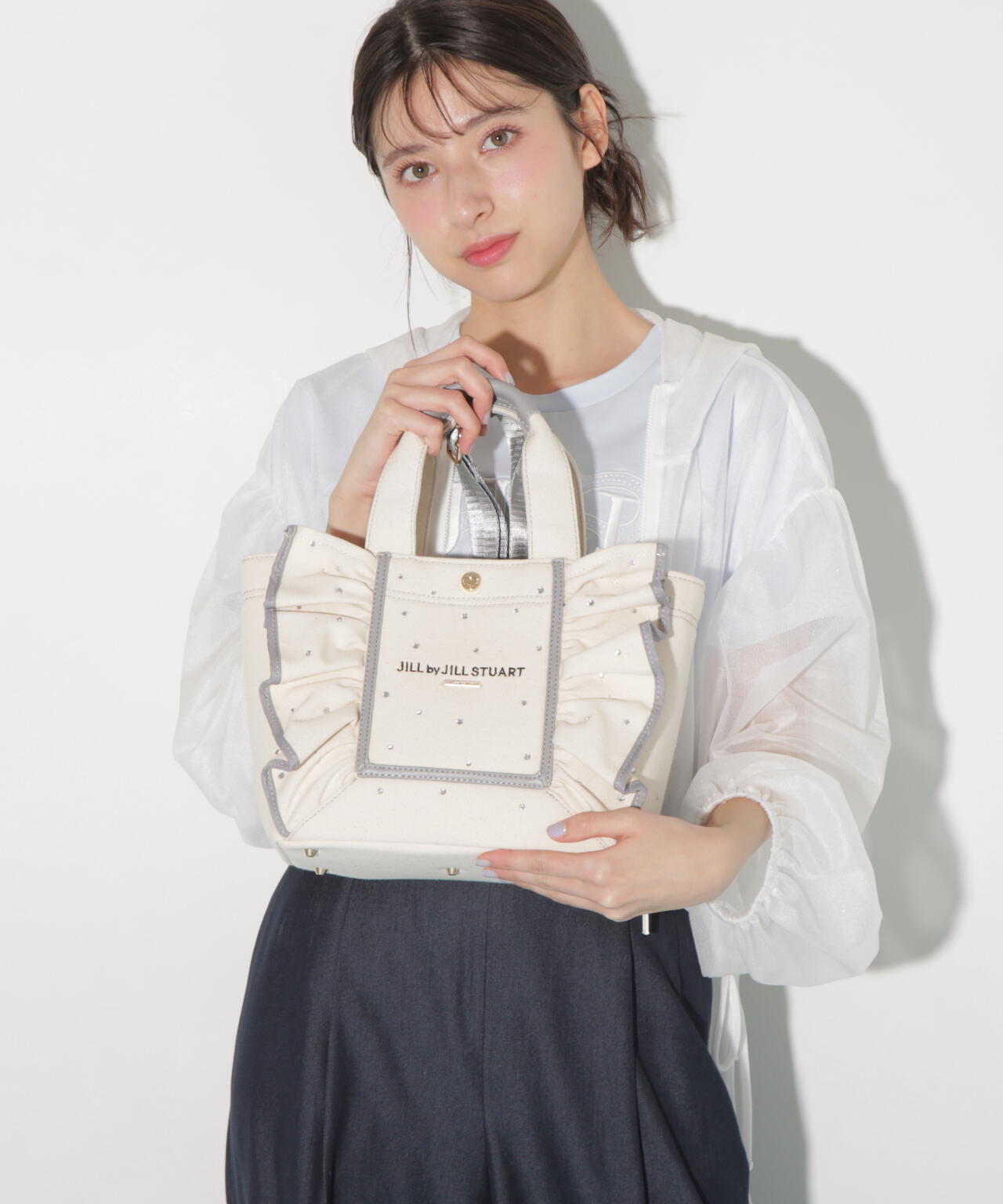 フレームフリルトートポッピン