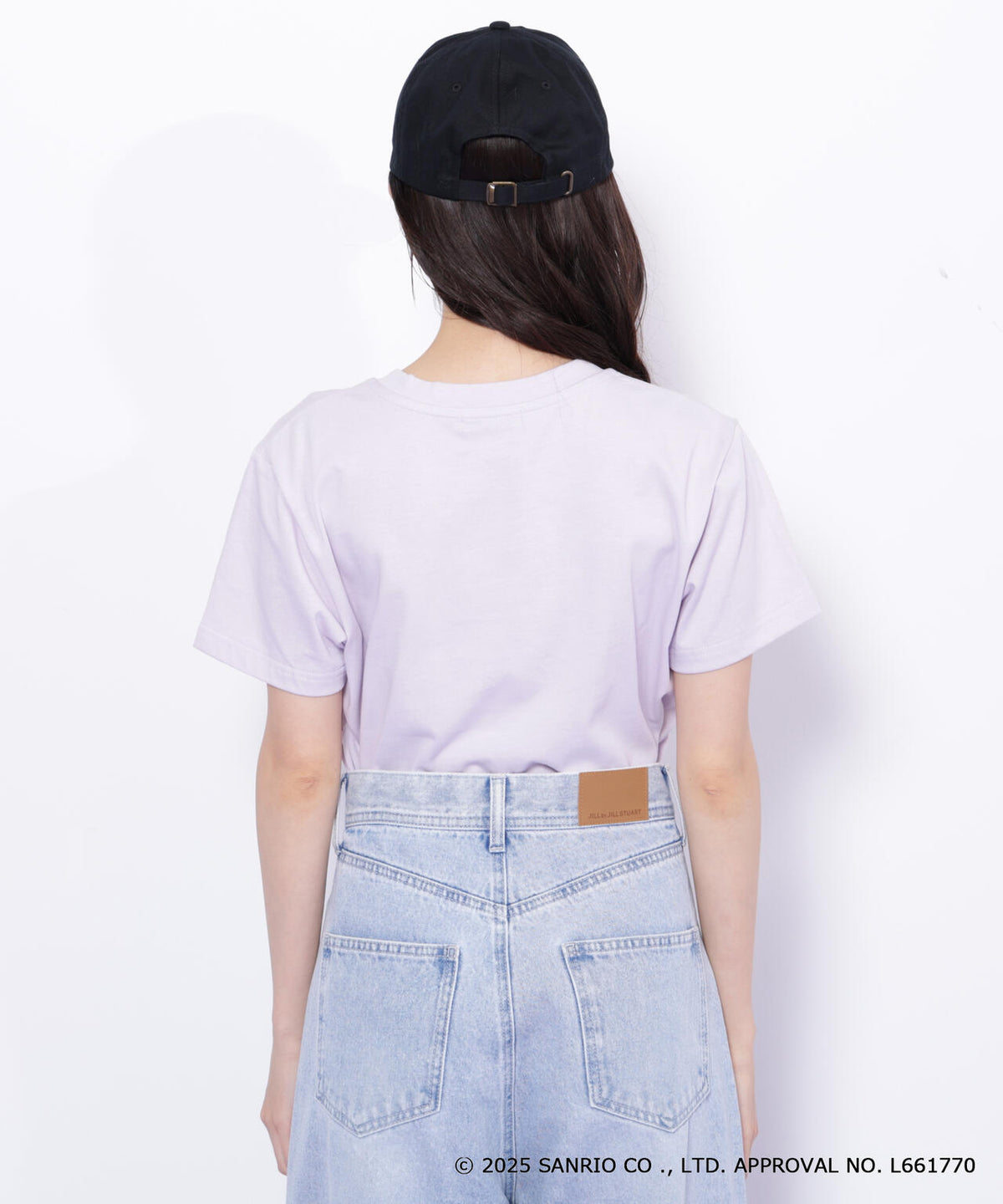 ＜マイメロディ＆クロミコラボ＞オーガニックコットン刺繍ロゴTシャツ