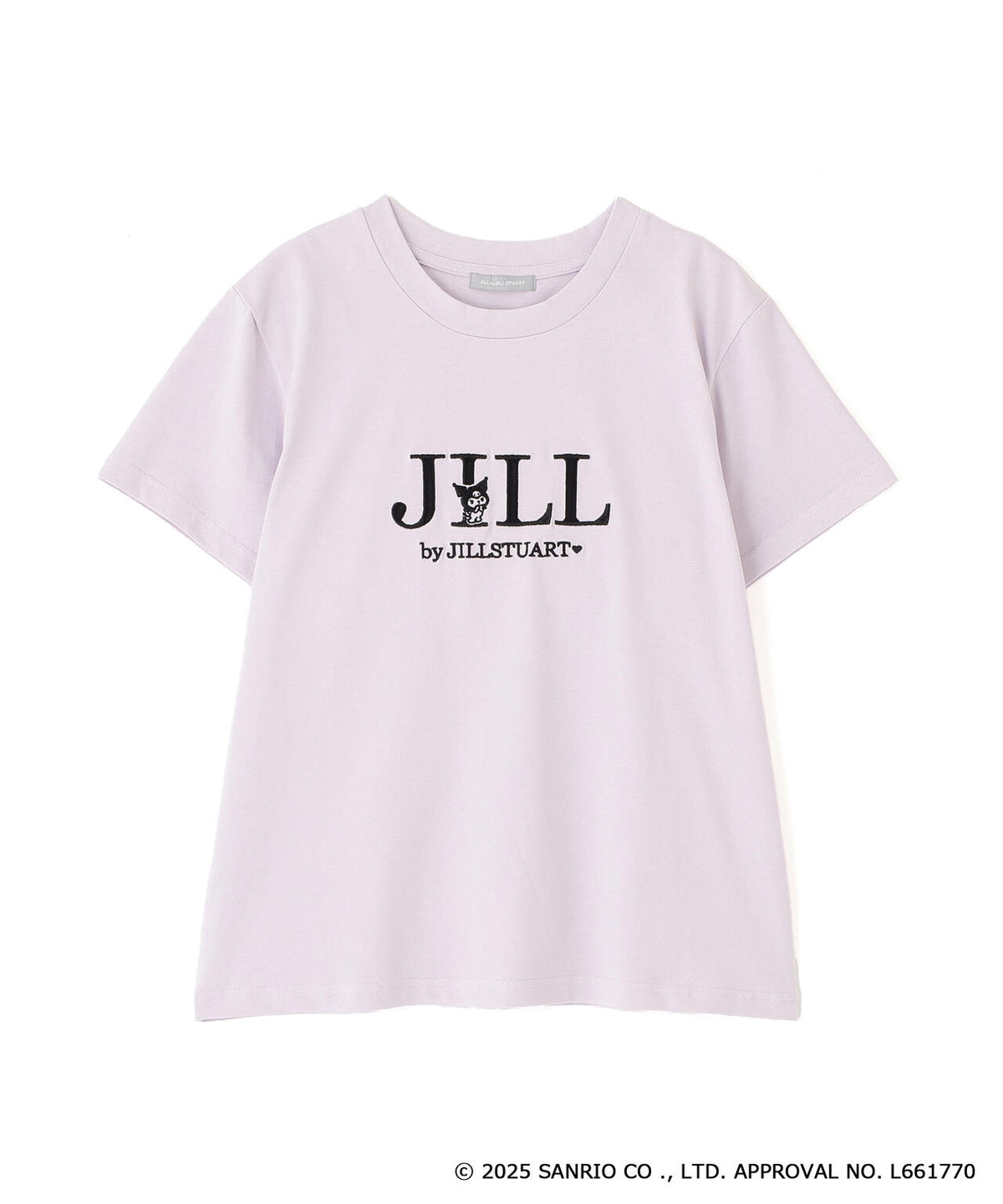 ＜マイメロディ＆クロミコラボ＞オーガニックコットン刺繍ロゴTシャツ