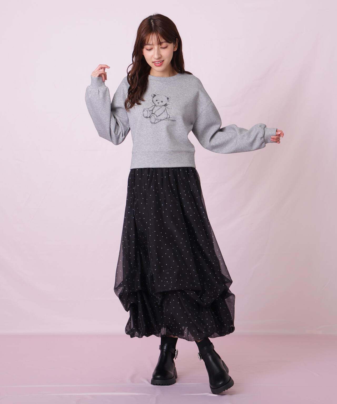 ＜BEARシリーズ＞プリントスウェット