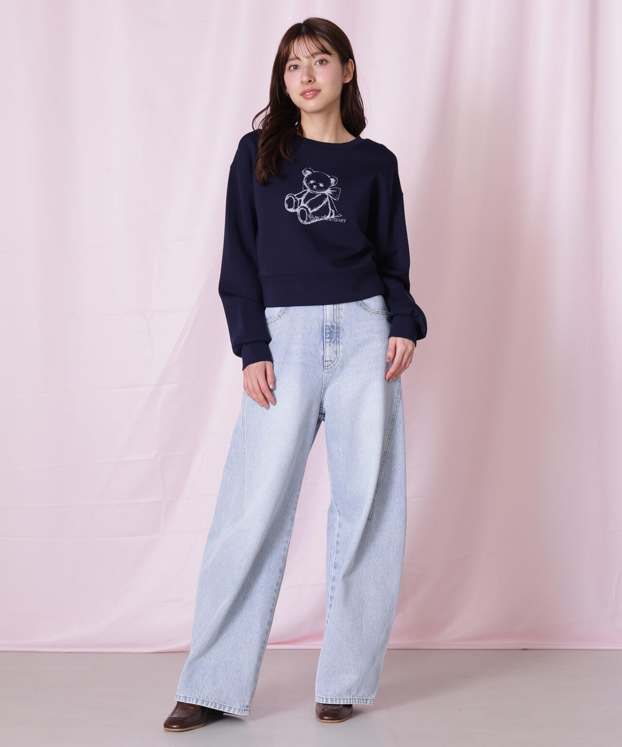 ＜BEARシリーズ＞プリントスウェット