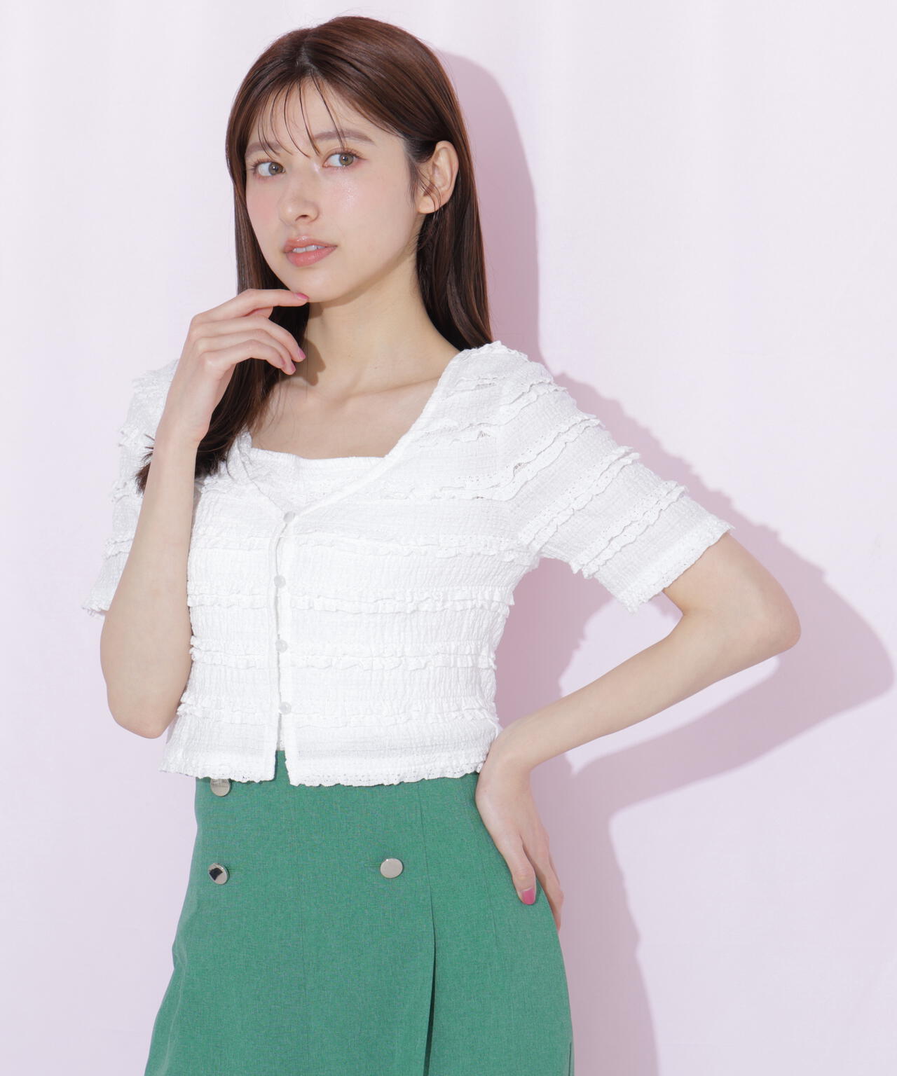 161cm 着用サイズ：FR