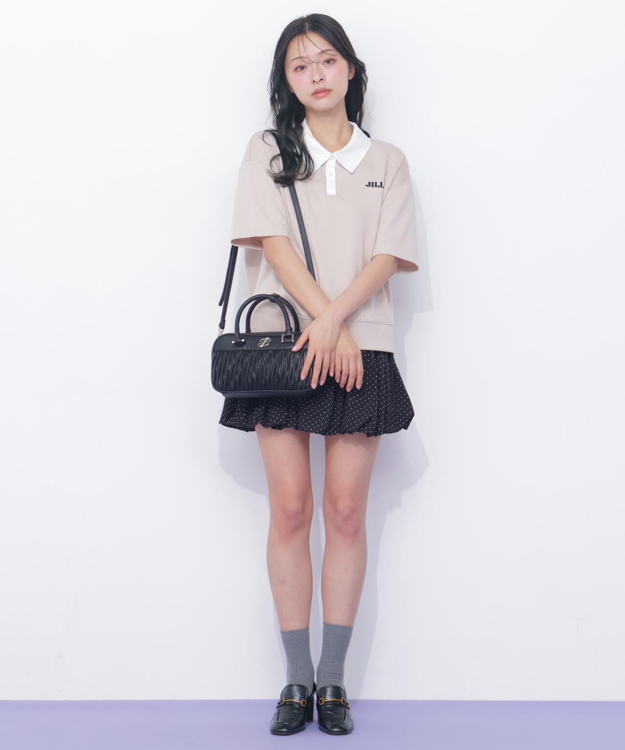 Noble J パフィーボストンバッグ