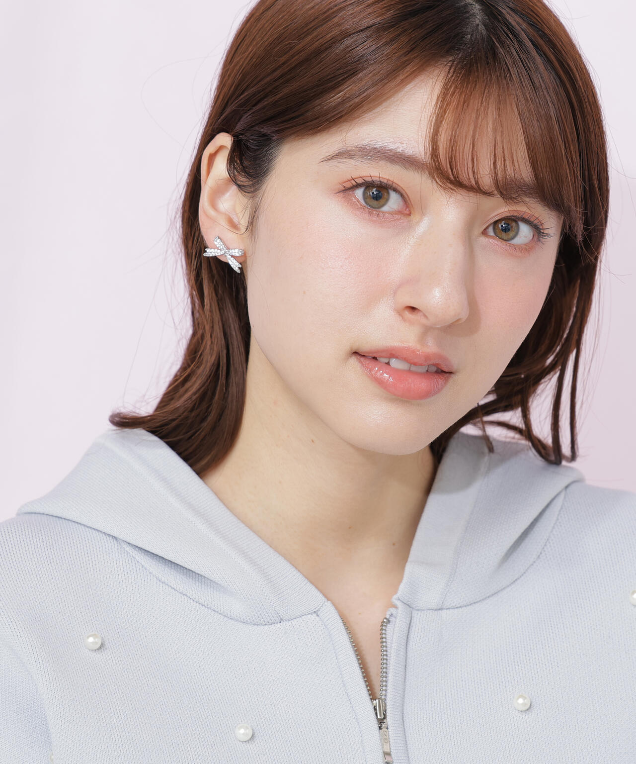 Cubic パヴェリボンピアス