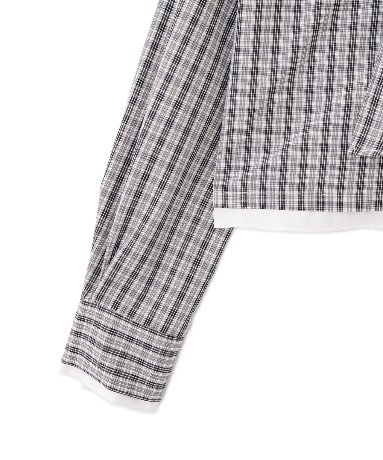 〈BEARシリーズ〉クロップドシャツ