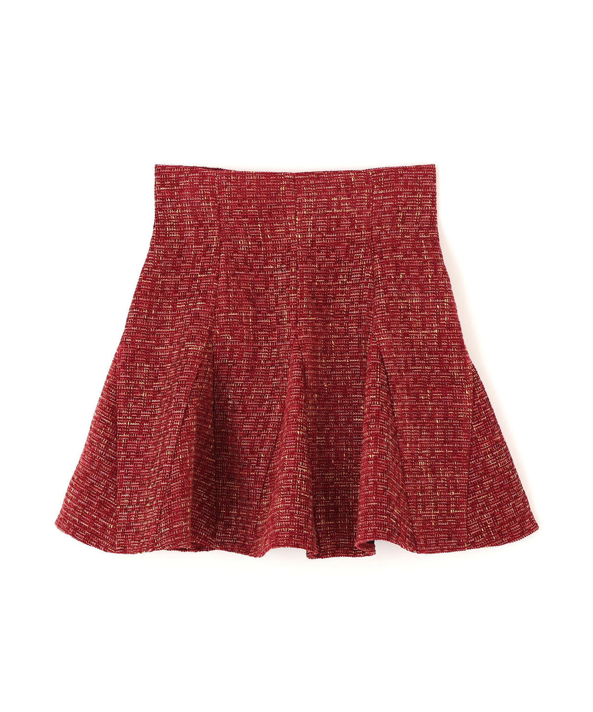 ボリュームフレアミニスカート