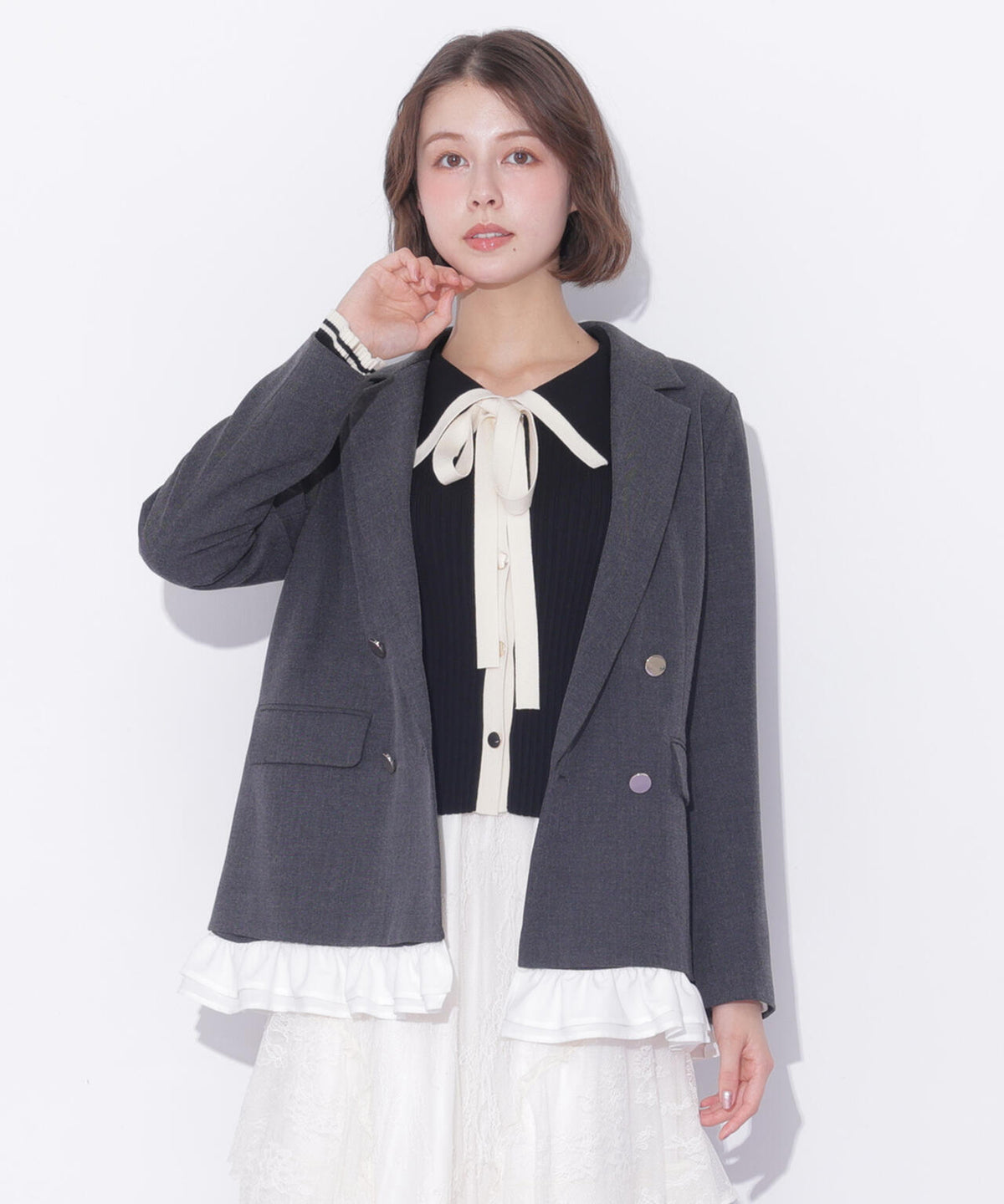 167cm 着用サイズ：M