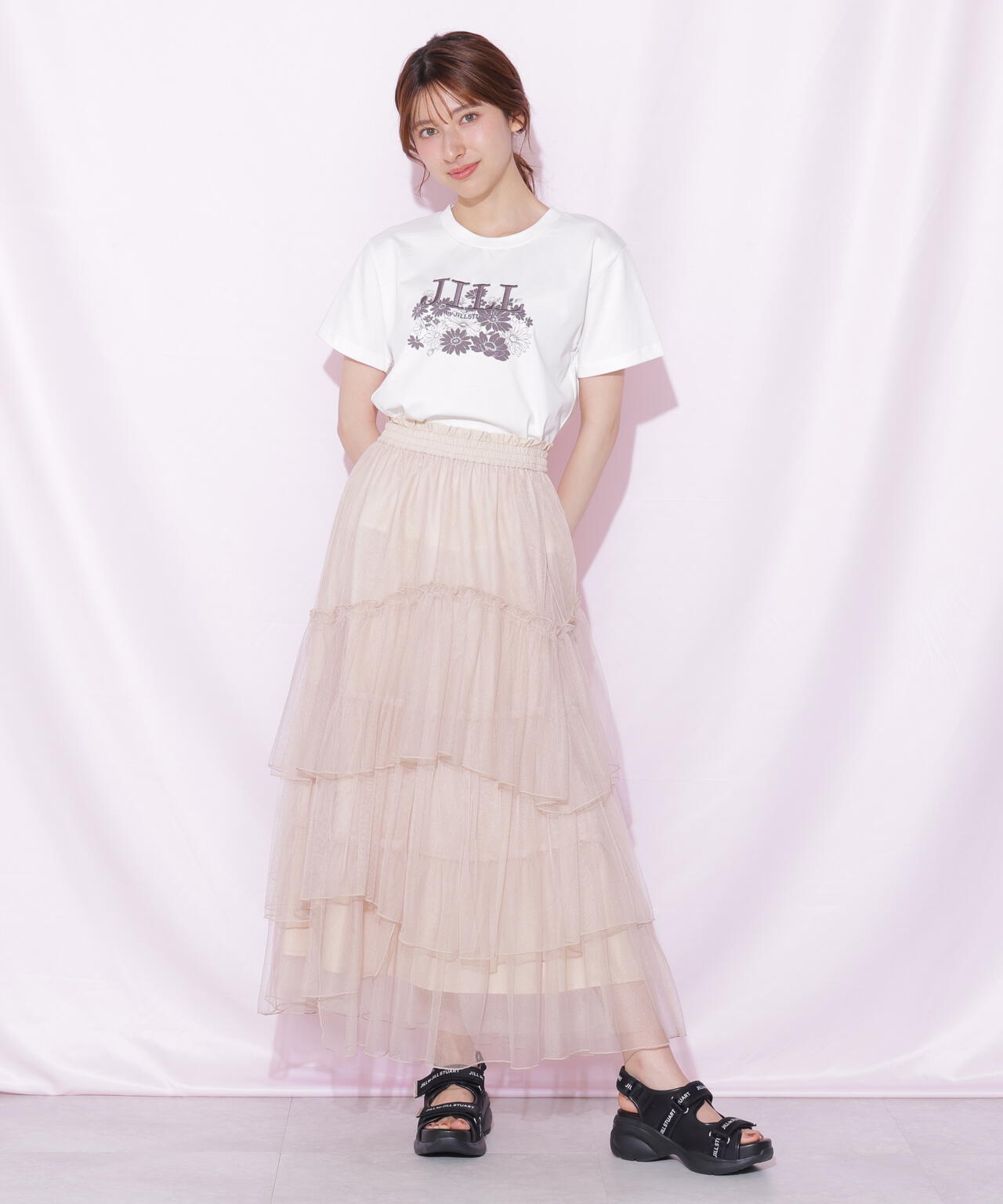 フラワーロゴTシャツ OC