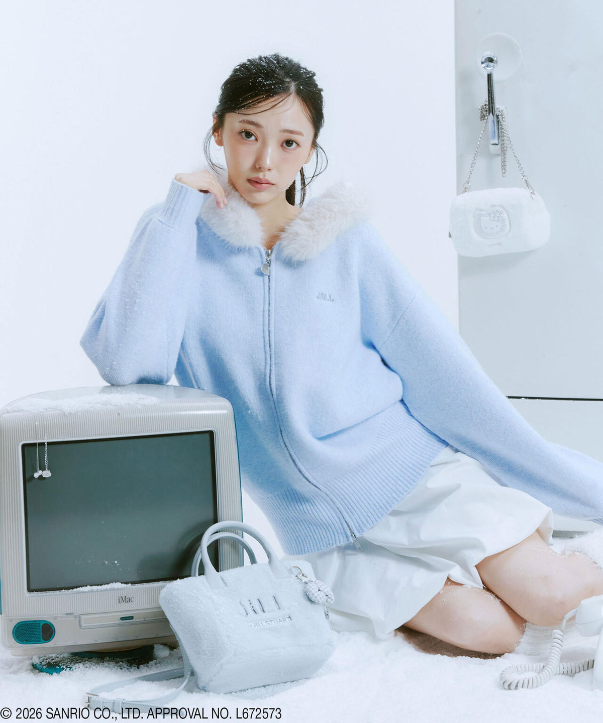＜ハローキティコラボ＞フラッフィートートバッグ