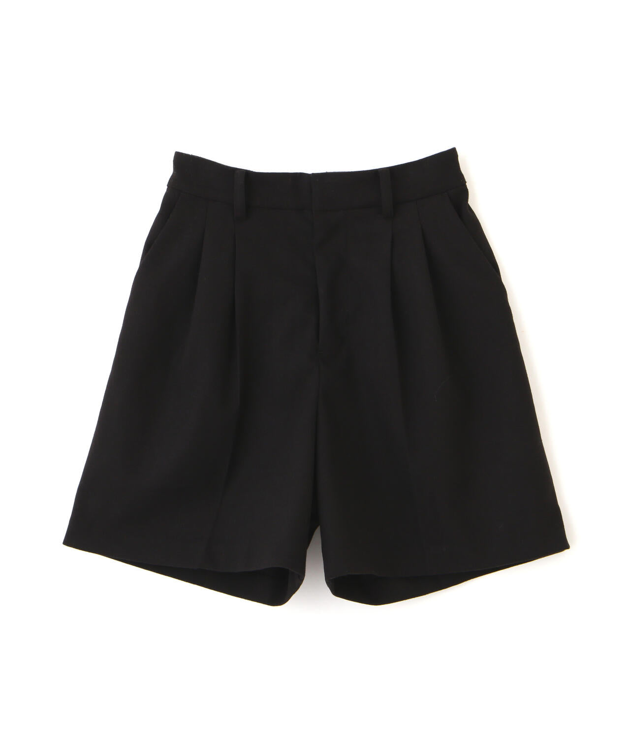 【3サイズ展開XS-M】タックショートパンツ【低身長サイズ有】