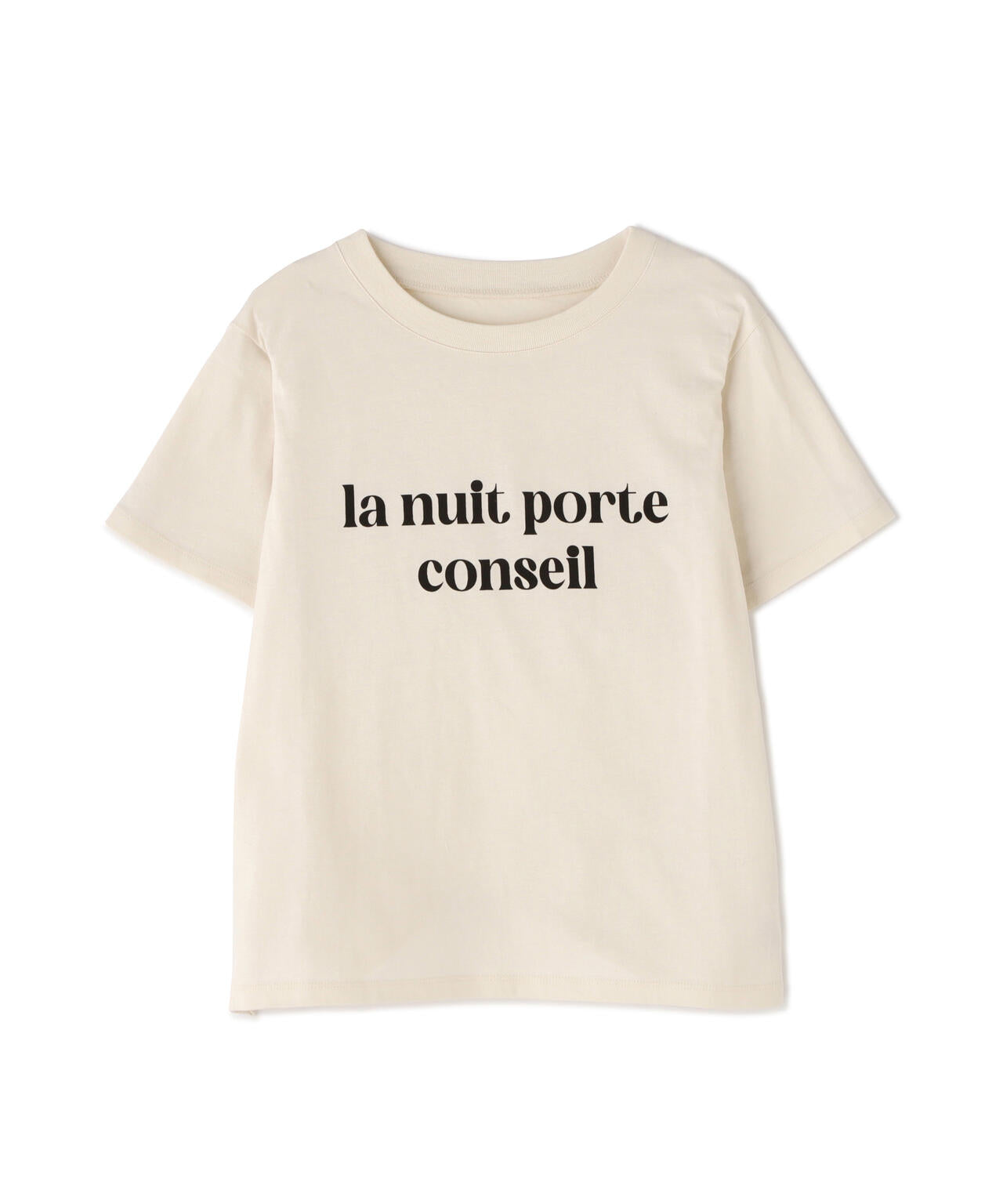 カラーフレンチロゴプリントTシャツ