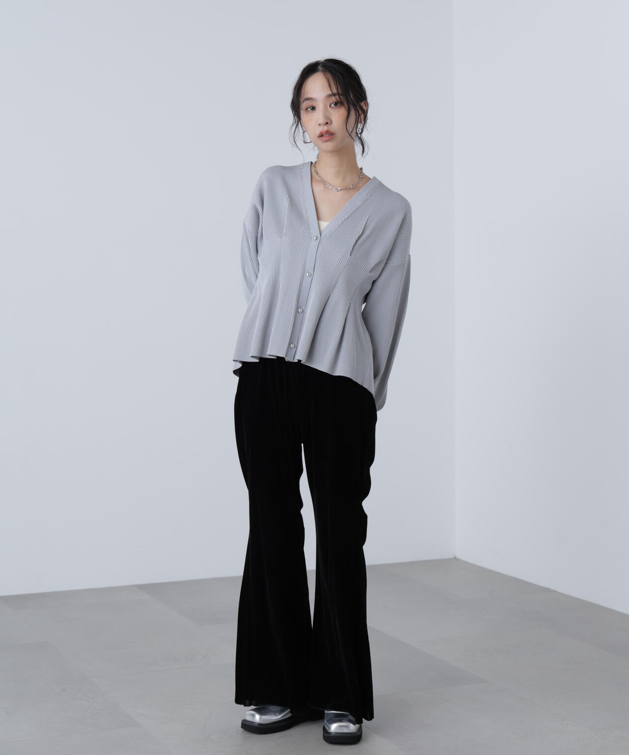 【MFM】ベロアパンツ