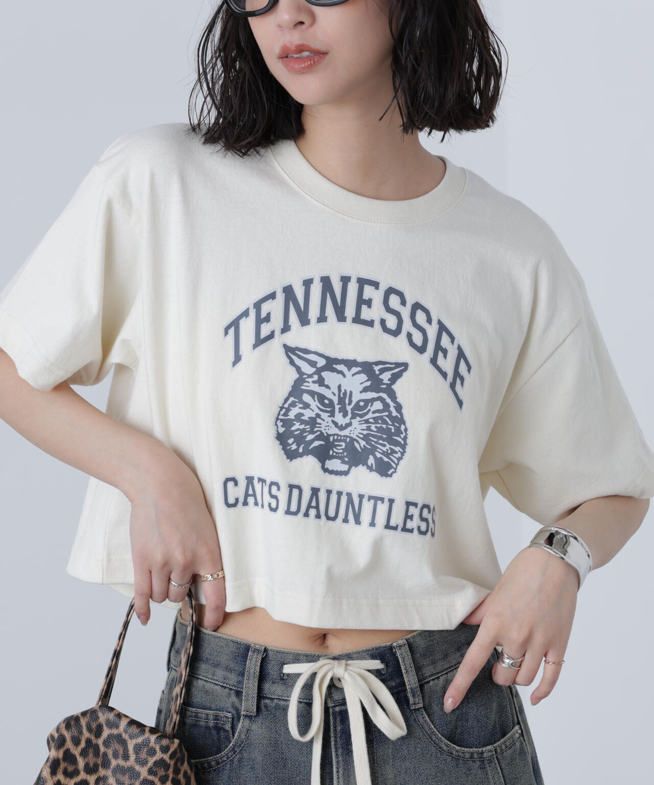 〈フリーズマート別注〉テネシーリバーショート丈Tシャツ