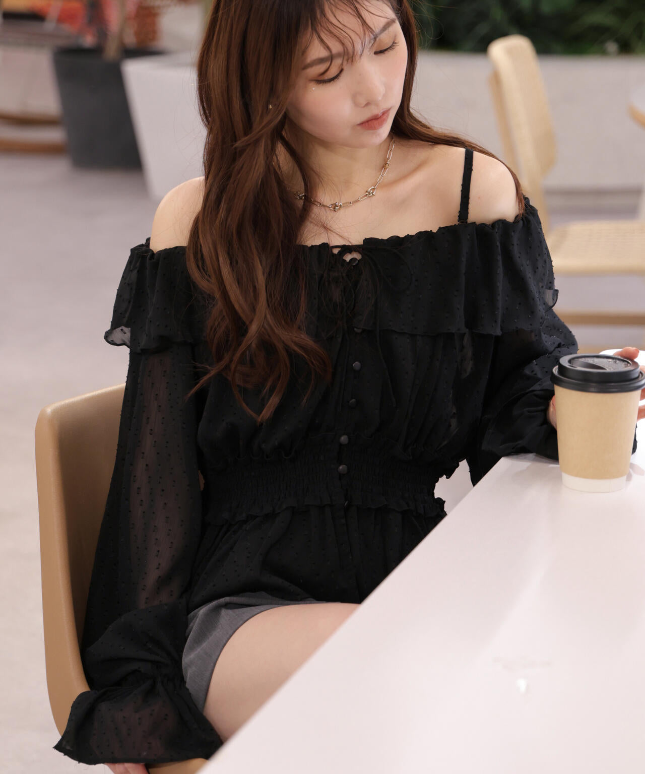 162cm 着用サイズ：FR
