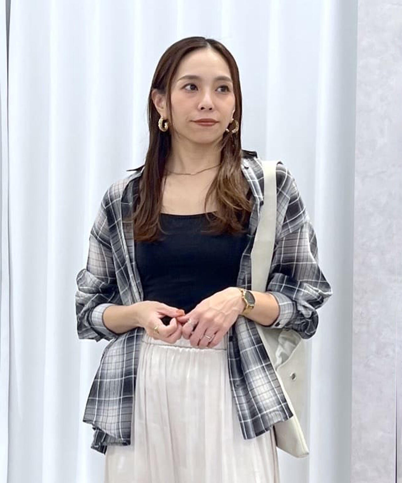 162cm 着用サイズ：FR