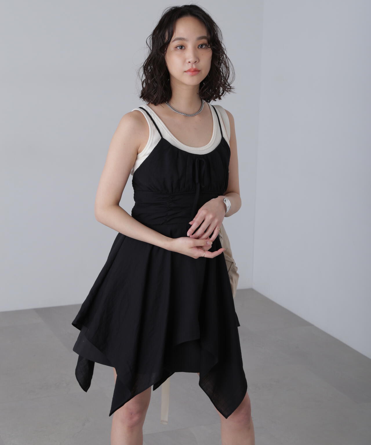 イレヘムチュニックキャミワンピース