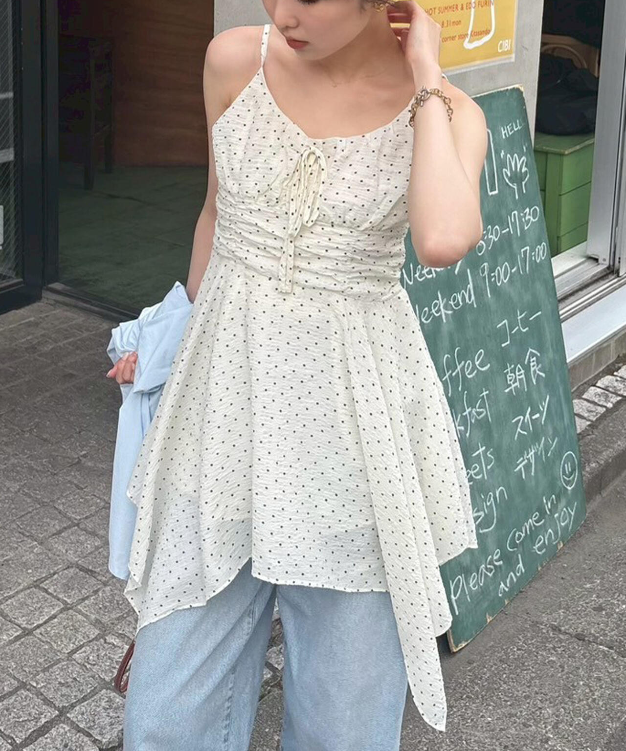 162cm 着用サイズ：FR