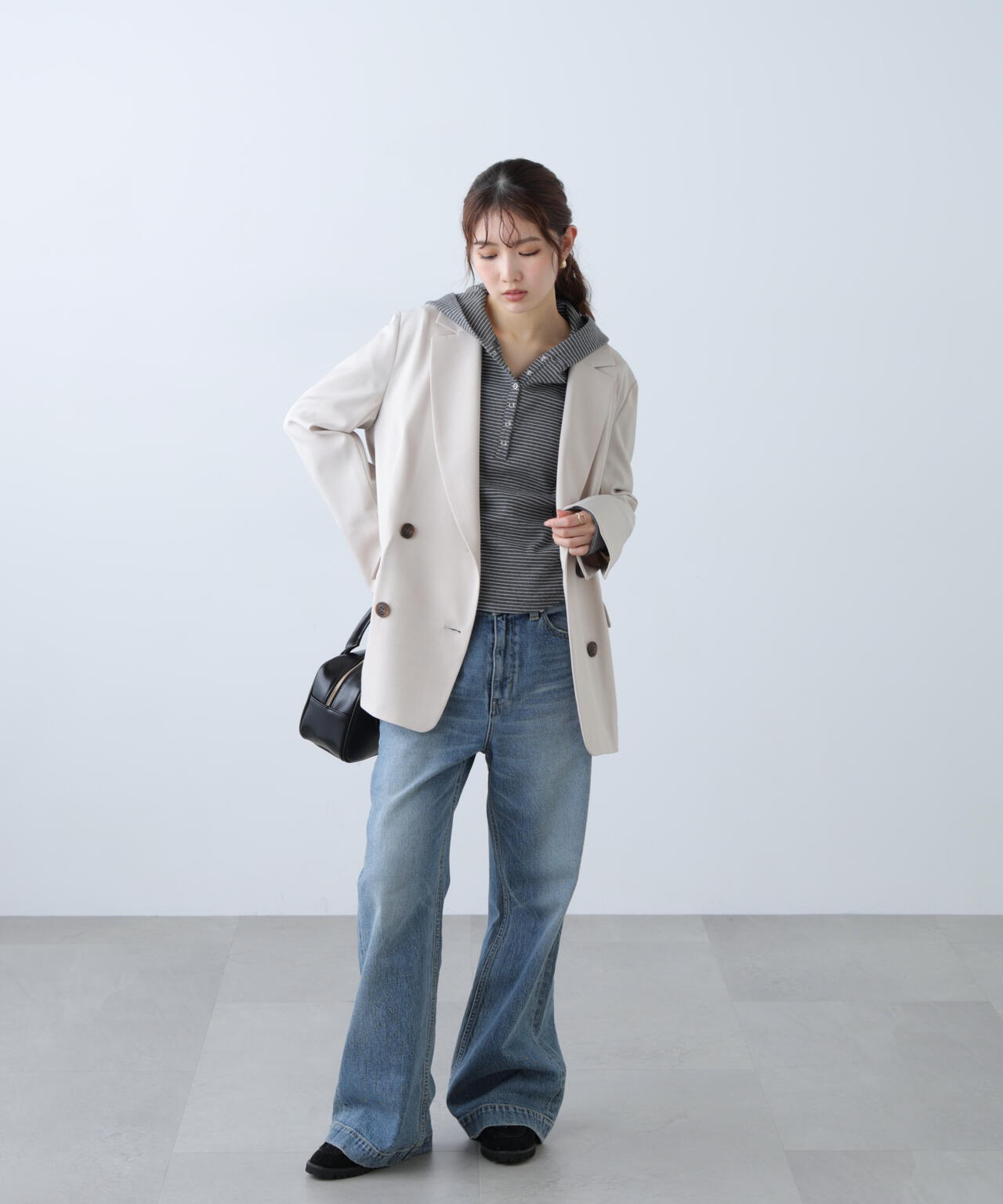 162cm 着用サイズ：M
