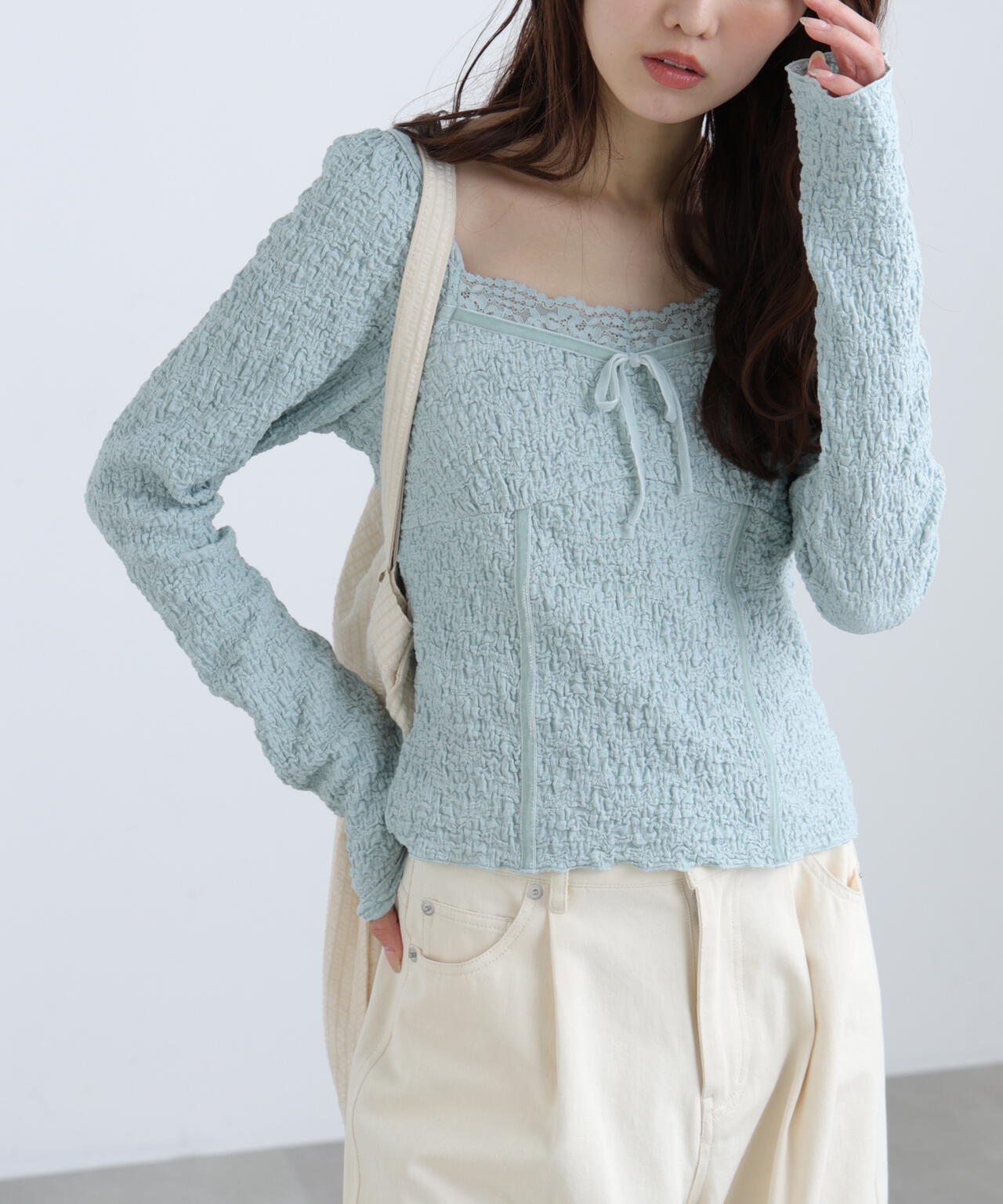 162cm 着用サイズ：FR