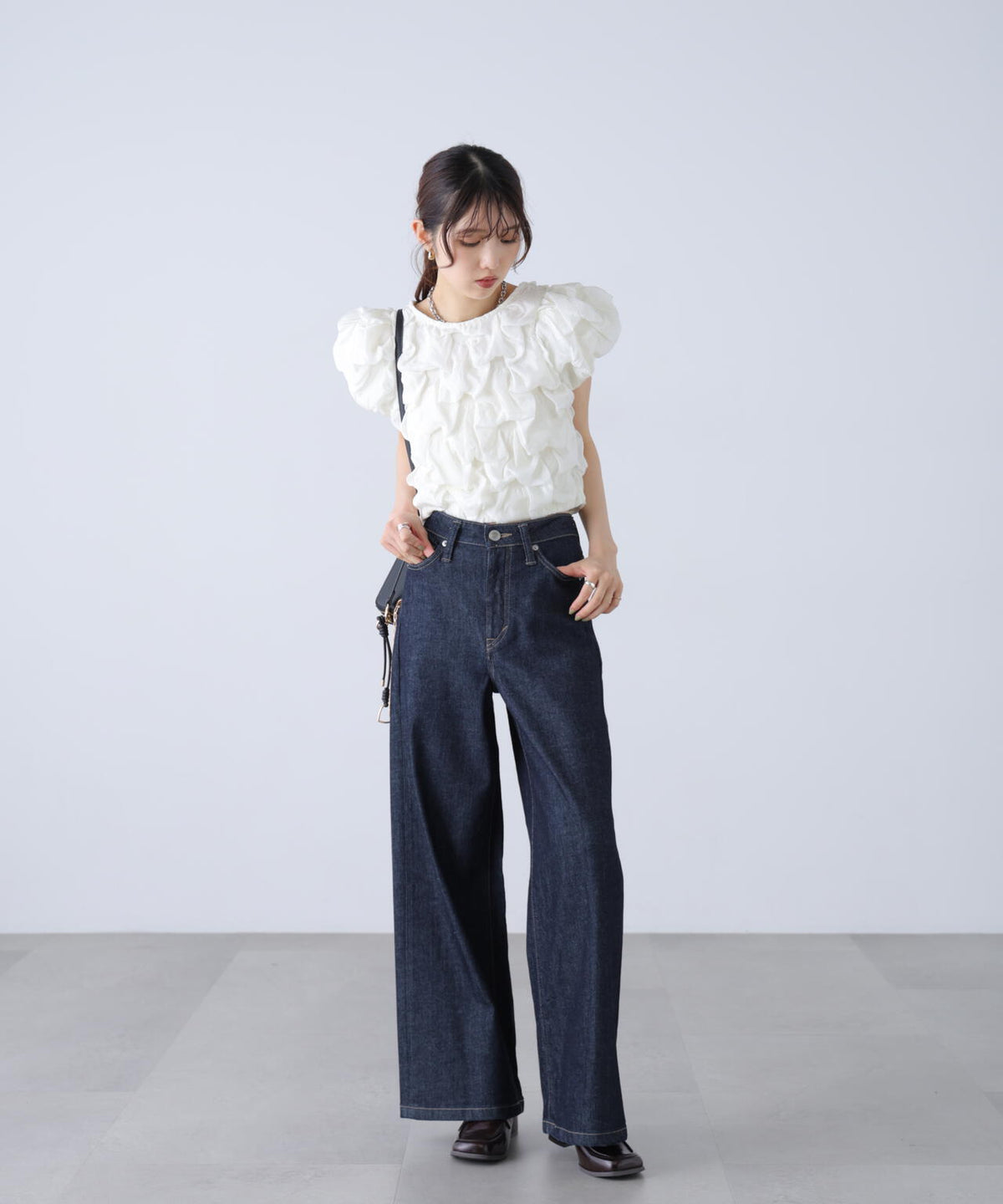 162cm 着用サイズ：FR