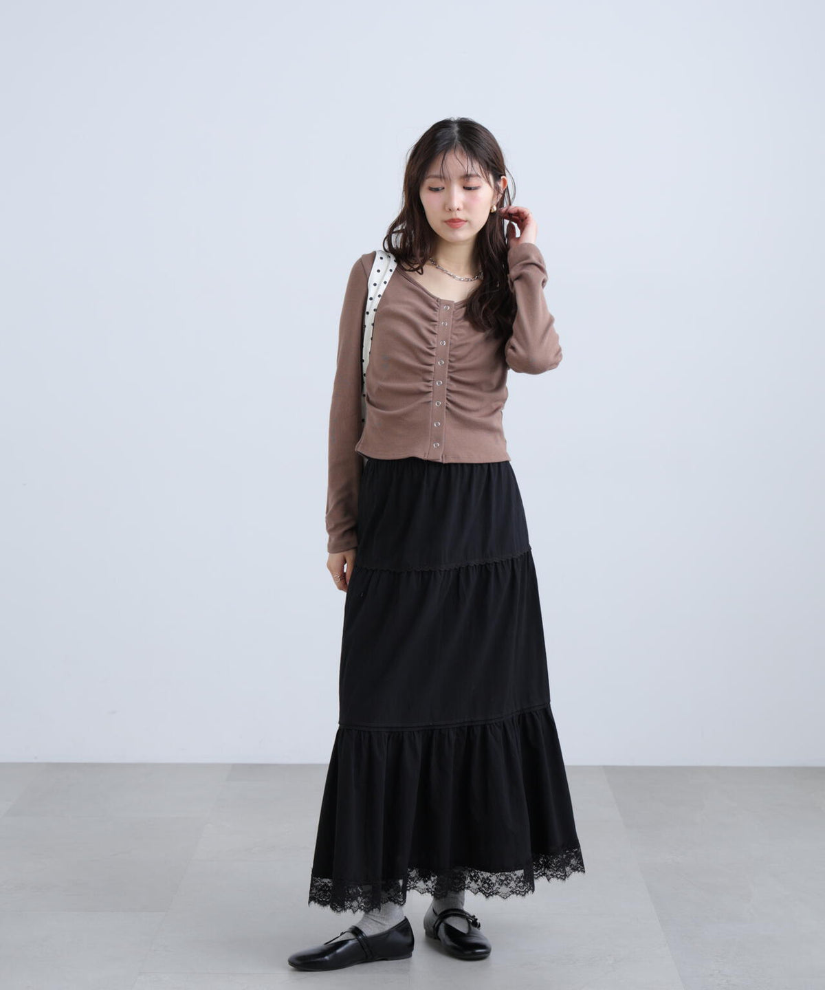 162cm 着用サイズ：M