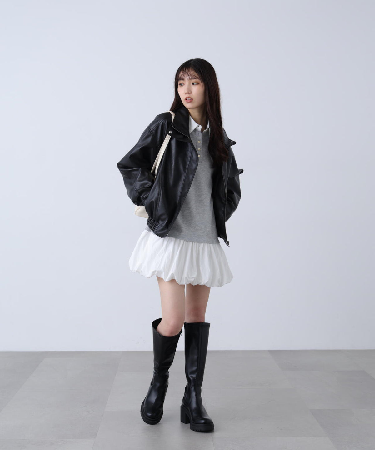 162cm 着用サイズ：M