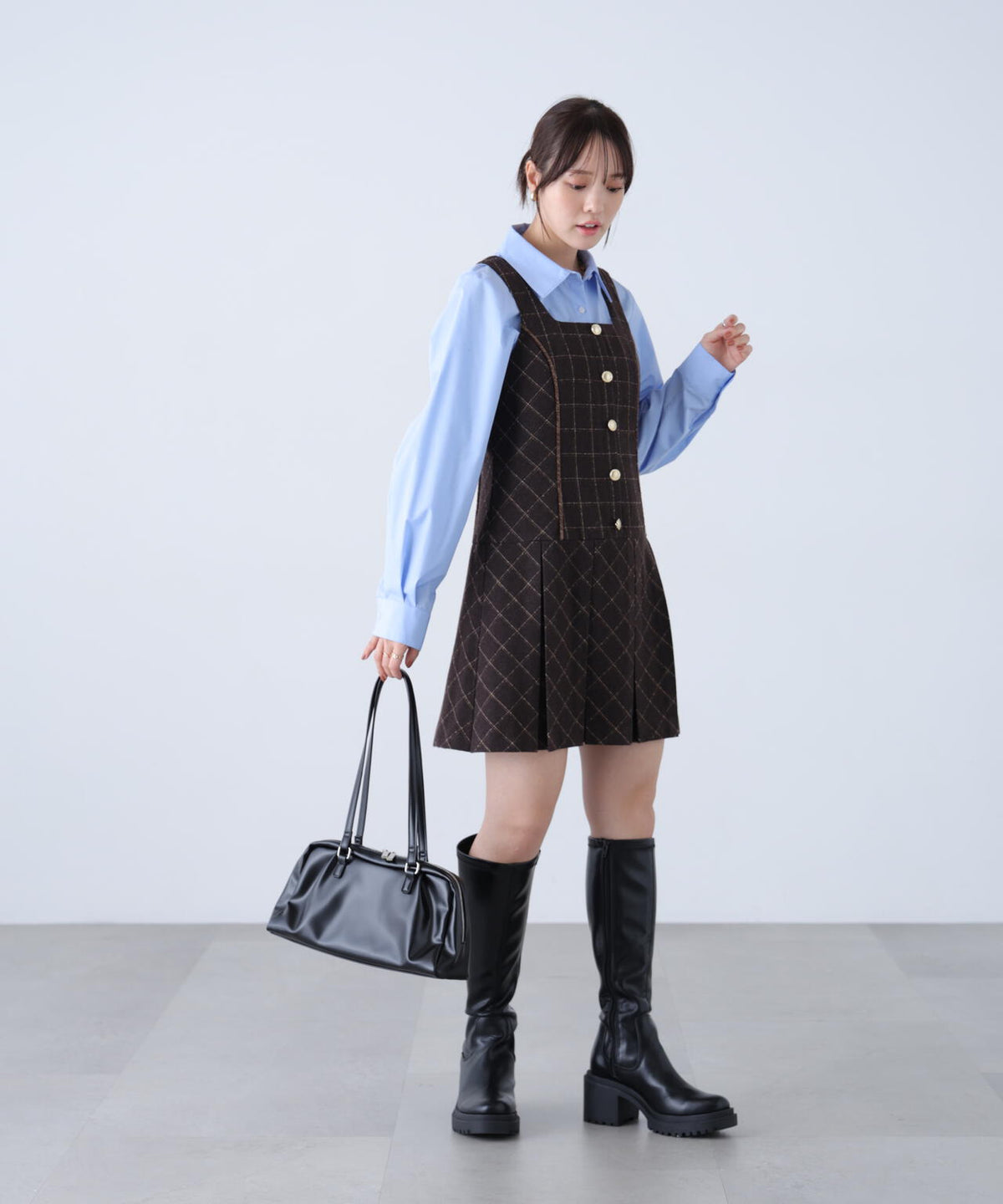 161cm B:78 W:59 H:83 着用サイズ：M