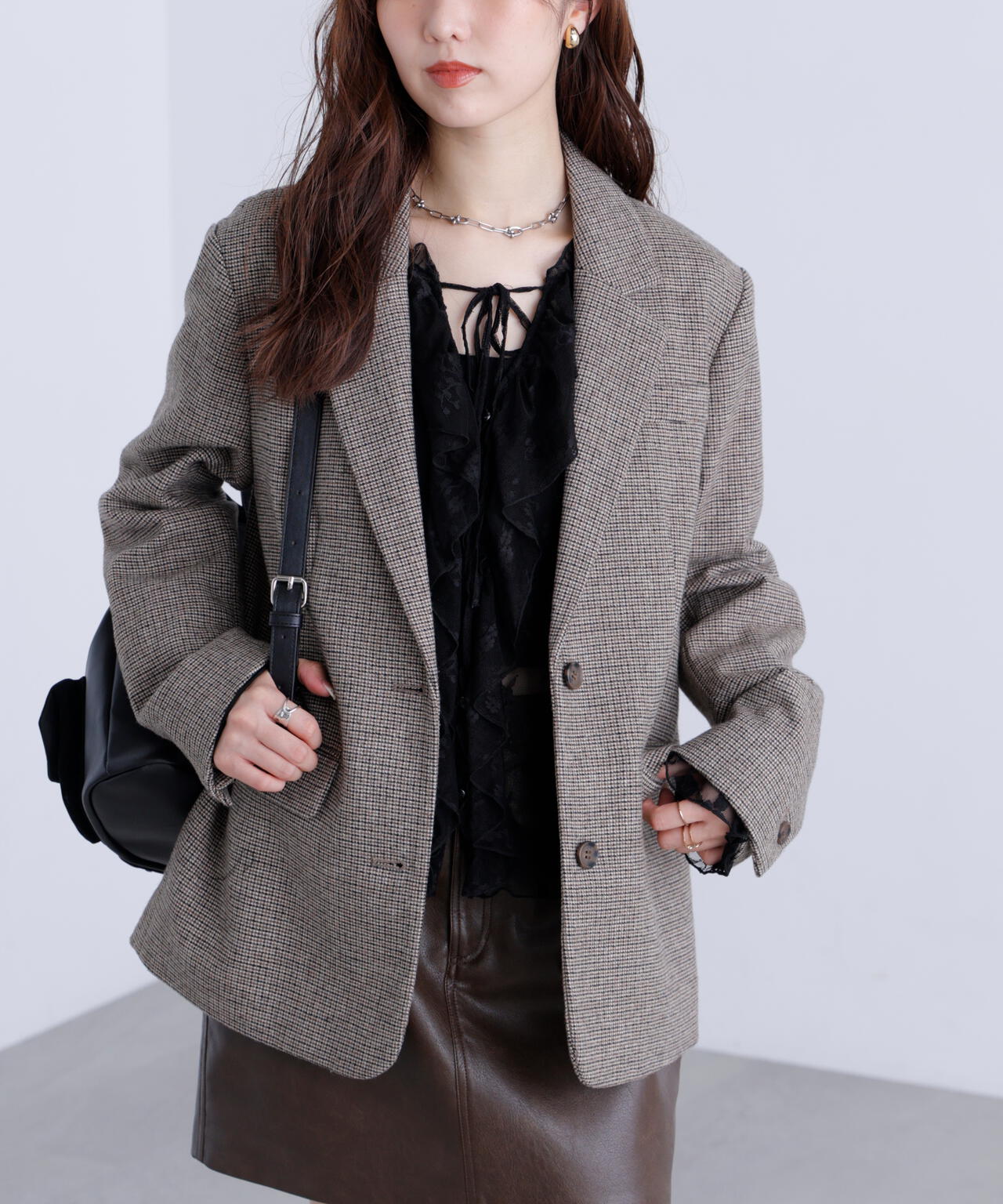 162cm 着用サイズ：M