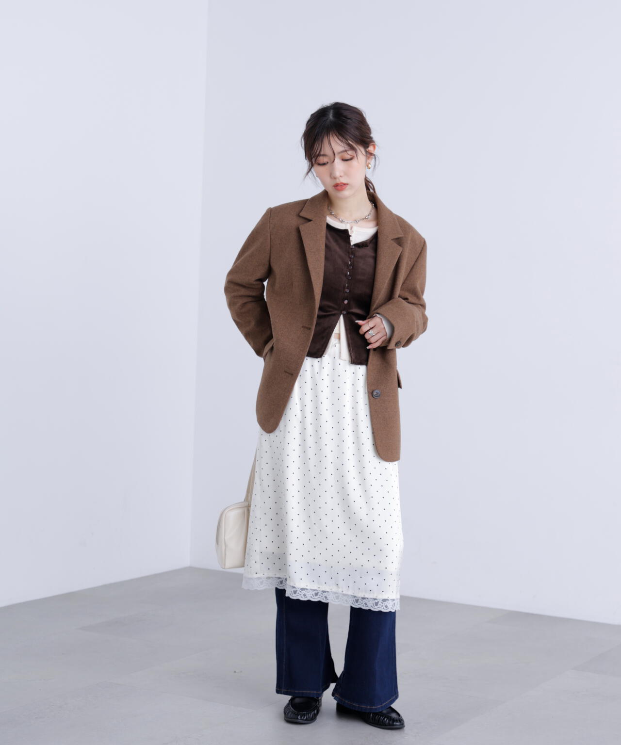 162cm 着用サイズ：M